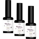 3UN Esmalte Em Gel My Glossy Purple Pink 9g Volia