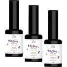 3UN Esmalte Em Gel My Glossy Purple Pink 9g Volia