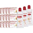 3UN Hidratante Leite De Aveia 400ml e 12 Sabonetes Aveia e Óleo de Amendoas Davene