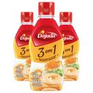 3Un Molho Mix 3 Em 1 DAjuda 185G Catchup Maionese e Mostarda Para Lanches Hot Dog Saladas