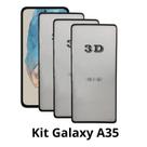 3UN Película 3D de Vidro para Samsung Galaxy A35