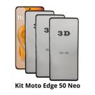 3UN Película Frontal de Vidro 3D para Motorola Moto Edge 50 Neo 3UN Película Frontal de Vidro 3D para Motorola Moto Edge 50 Neo