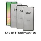 3UN Película Frontal de Vidro 3D para Samsung Galaxy A56 5G