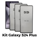 3UN Película Frontal de Vidro 3D para Samsung Galaxy S24 Plus
