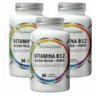 3x B12 Metilcobalamina- Ácido Fólico- Ferro- 60 Cápsulas