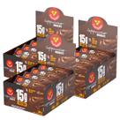 3x Barra Proteica 3 Corações Cappuccino Chocolate 12 Unidades 50g