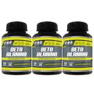 3x Beta Alanina 100% Pura 120 Cápsulas 1600mg Dose - Flora Nativa do Brasil