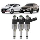 3x Bico Injetor Hyundai Creta Hb20 1.0 Turbo 2020 A 2022