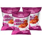 3x Biscoito Fit De Amendoim (sem Açúcar) - Wheyviv - 45g