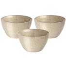 3X Cachepô Elegance Cuia 01 (4L) Travertino NUTRIPLAN