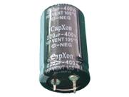 3x Capacitor Eletrolitico 220uf/400v Snap-In 105º 25x40mm 3x Capacitor Eletrolitico 220uf/400v Snap-In 105º 25x40mm