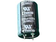 3x Capacitor Eletrolitico 220uf/400v Snap-in 85º 25x40mm