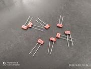 3x Capacitor Mica Prata 56pf/100v 5% Icl