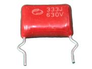 3x Capacitor Poliester 33nf/630v = 33k/630v 5% Cl21 Pre 3x Capacitor Poliester 33nf/630v = 33k/630v 5% Cl21 Pre