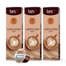 3x Cápsula de Café Tres 3 Corações Cappuccino Avelã 10 Unidades 3x Cápsula de Café Tres 3 Corações Cappuccino Avelã 10 Unidades