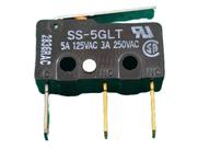 3x Chave Micro Switch Na/Nf 5amp 125v Ss-5glt Haste 14,5mm