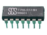 3x Circuito Integrado 74ls51b1 74ls51 Sgs