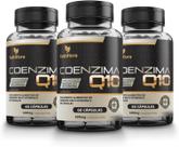 3x Coenzima Q10 (Ubiquinona) 100mg Por Porção 60 Capsulas Tuttiflora