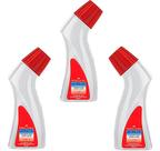 3X Cola Gel 63g Frasco Ergonomico Faber Castell