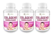 3x Colageno Hidrolisado Tipo I com Vitamina C 360 Capsulas 500mg