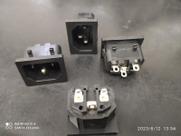 3x Conector Tripolar Para Fonte Tu-301 10amp 250v Tecx