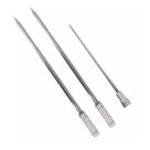 3x Espetos Espada/coração De Inox Lâmina 70cm Para Churra