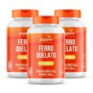 3x Ferro Quelato + Vitamina C Bigens 60 Capsulas -