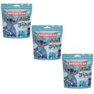 3x fio dental flosser infantil stitch morango - dentalclean