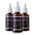 3x Hair Fortin Gotas 30 Ml Original