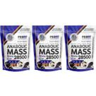 3x Hipercalórico Anabolic Mass 3Kg Profit Cookies And Cream