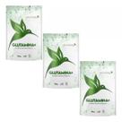 3x L Glutamina Premium Vegan 300g Sabor Neutro Pura Vida Neutro
