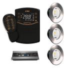 3x led slim rgbw 15w tholz + fonte 60w + smartpool
