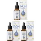3x Liquid Iron Plus Baby & Kids Morango (30ml) - True Source