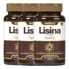 3x Lisina 500mg 60 Cápsulas - Melfort