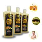 3X Loção Ultra Hidratante Mel Própolis BEES BUZZ 310ml Bambu