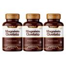 3x Magnésio Quelato 60 Capsulas 500mg - Melfort 3x Magnésio Quelato 60 Capsulas 500mg - Melfort