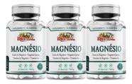 3x Magnesio Quelato Cloreto Vitamina D3 de Malato 90 Capsulas 3x Magnesio Quelato Cloreto Vitamina D3 de Malato 90 Capsulas