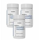 3x Magnésio Treonato Puro 60 Cápsulas 500mg