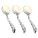 3x Massageador Facial Com Espuma Injetada Portátil Cabo em Acrílico - Importado 3x Massageador Facial Com Espuma Injetada Portátil Cabo em Acrílico - Importado