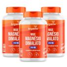 3x Max Magnésio Dimalato 350mg Bigens 180 Capsulas