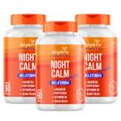 3x Melatonina Night Calm Complex Bigens 60 Capsulas