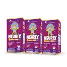 3x Neurix 150ml - Metilcobalamina + Metilfolato + Magnésio + Ferro - Flora nativa do Brasil