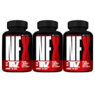 3x Nf Taz Cafeina Arginina Taurina e Beta Alanina 600mg 60 Caps - New Four