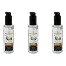 3x Óleo De Coco Reparador De Pontas 60ml