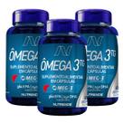 3x Ômega 3 1000mg Óleo de Peixe 60 Capsulas Nutrends