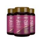 3x omega 3 6 9 mulher 120caps hf suplementos