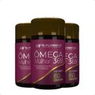 3x omega 3 6 9 mulher 60 caps hf suplementos