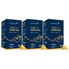 3x Ômega 3 Super Dha Concentrado 120 Cápsulas Pura Vida