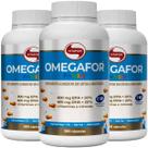 3x Omega 3 Vitafor Omegafor Family c/ 360 600mg Epa 400mg Dha