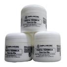 3X Pastas Térmica Branca Implastec Pote 50g Alto Rendimento